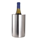 BarCraft KCBCWCOOLSS Single Bottle Wine Chiller in Gift Box, Stainless Steel, Silver