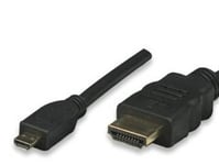 Techly Icoc-Hdmi-4-Ad3, 3 M, Hdmi Type A (Standard), Hdmi Type D (Mikro), 4000 X 2000 Piksler, 10,2 Gbit/S, Svart