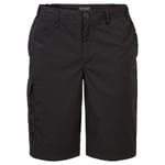 Craghoppers Mens Expert Kiwi Cargo Shorts (Black) - Size 30R