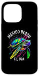 iPhone 14 Pro Max Mexico Beach Florida USA Abstract Turtle Design Case