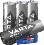 Ultra Lithium batterier AA (4-pack) Varta