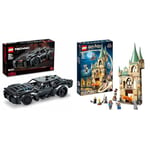 LEGO 42127 Technic THE BATMAN – BATMOBILE Model Car Building Toy, Movie Set, Superhero Gifts for Kids, Boys, Girls and Teen Fans with Light Bricks & 76413 Harry Potter Hogwarts: Room of Requirement