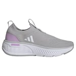 adidas Femme Cloudfoam Go Sock Shoes Chaussures, Grey Two/Cloud White/Bliss Lilac, 40 EU