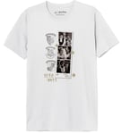 Harry Potter MEHAPOMTS415 T-Shirt, Blanc, M Homme