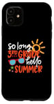 Coque pour iPhone 11 So Long 4ème année Hello Summer Last Day Of School