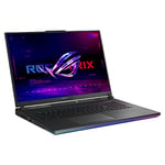 ASUS ROG Strix SCAR18-G834JYR-DRR6161W 18 Pouces 2.5K 240Hz PC Portable (Intel Core i9 14900HX Processeur 5.8GHz, 64GB DDR5 RAM, 2TB PCIe SSD, NVIDIA GeForce RTX 4090 TGP 175W) W11 Home – Clavier RGB