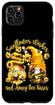 Coque pour iPhone 11 Pro Max Sunflower Wishes And Honey Bee Kisses With Cute Summer Gnome