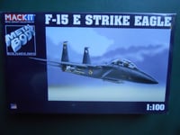 ARMOUR FRANKLIN MINT MACKIT KIT METAL 1/100 AVION F-15 E STRIKE EAGLE NEUF.