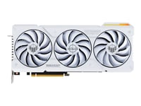 Asus Tuf Gaming Geforce Rtx 4070 Ti Super 16Gb - Oc Edition - Grafikkort - Geforce Rtx 4070 Ti Super - 16 Gb Gddr6x - Pcie 4.0 - 2 X Hdmi, 3 X Displayport - Vit