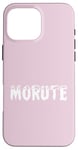 Coque pour iPhone 16 Pro Max Morute Aesthetic Poupée effrayante + Adorable Horreur Goth Crocs