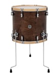 PDP Concept Classic 16x18 Walnut Stain Floor Tom with Natural Stain Wood Hoops