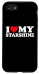 Coque pour iPhone SE (2020) / 7 / 8 J'aime mon Starshine, j'aime Starshine