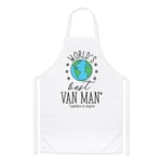 World's Best Van Man Chefs Apron Funny Favourite Courier Driver Cooking Baking