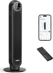 Dreo Smart Tower Fan 28dB Quiet, WiFi Alexa Control, 7.3M/S, 90° Oscillation