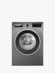 Bosch Series 6 WNG254R1GB Freestanding Washer Dryer, 10.5kg/6kg Load, 1400rpm Spin, Graphite