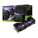 CARTE GRAPHIQUE - PNY - GEFORCE RTX™ 4070Ti - 12GB -XLR8 Gaming VERTO Edition DLSS 3 - Neuf