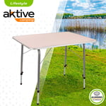 Aktive Fällbart Bord Höjdjusterbart 80x60x 50-69 Cm