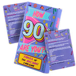 Boxer Gifts Better In My Day 90's Trivia Cards Game | Fun Nineties Decade Themed Quiz Cards | Great Gift For Friends