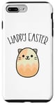 iPhone 7 Plus/8 Plus Funny Happy Easter Cat Egg Shaped Kawaii Otaku Anime Case