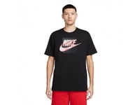 T-Shirt Nike Homme Manches Courtes DZ2997-010 Sportswear Noir M90 12MO Futur