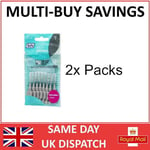 TePe Interdental Brushes Grey 1.3mm - 2 Packs of 8 Brushes - Fast, Free Ship