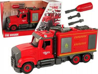 Twisting Fire Truck Red