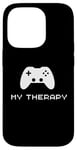 Coque pour iPhone 14 Pro My Therapy Manette de jeu vidéo