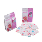 Baby Rose Diapers in Bag, 5pcs.