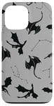 iPhone 13 Pro Max Black Dragon Celestial Stars Mystical Dark Aesthetic Case