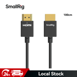 SmallRig Ultra Thin HDMI 2.0 Cable 100cm/3.28Ft (A to A),4K Super Flexible Cable