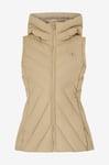 Tommy Hilfiger - Dunväst Chevron MW Down Vest - Beige