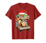 Barista Coffee Lover Coffee Maker Maschine Christmas Xmas T-Shirt