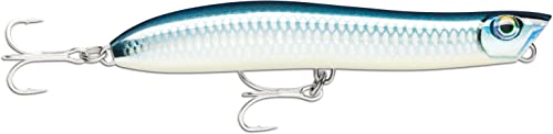 Rapala - Leurre de Pêche MaxRap Walk'N Roll - Construction ABS - Leurre Pêche en Mer & Eau Douce Flottant - Profondeur de Nage Surface - Taille 10cm / 13g - Fabriqué en Estonie - Baby Aspius