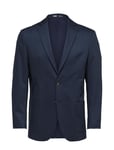 Selected Homme Slhcomfort-Gibson Cotton Blz B Marinblå