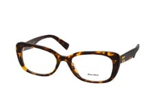 Miu Miu MU 07VV VAU1O1, including lenses, RECTANGLE Glasses, FEMALE