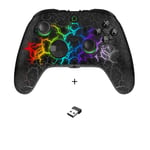 Manette De Jeu Bluetooth Switch, Manette 3d, 360°Keine Latenz, Noir