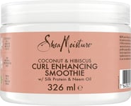 SheaMoisture Curl Enhancer Coconut Hibiscus Smoothie 326ml for Curly Hair