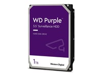 Wd Purple Wd11purz - Hårddisk - 1 Tb - Intern - 3,5" - Sata 6Gb/S - Buffert: 64 Mb