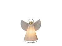 Konstsmide Paper angel, Ljusdekoration, figur, mässing, Vit, Metall, papper, Universal, IP20, 1 lamp(or)