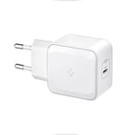 Spigen 30W PD Chargeur USB C GaNFast Power Delivery Compatible avec iPhone 14 13 Plus Pro Max 12 11 XR XS iPad Pro Mini Air Macbook Galaxy SE 2020 X 8 Pixel 6 Steam Deck Adaptateur Secteur