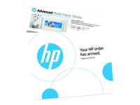 Hp Advanced - Blank - 10,5 Mil - 102 X 305 Mm - 250 G/M² - 65 Pounds - 10 Ark Fotopapper - För Envy Inspire 7920E