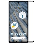 Google Pixel 7a         Tempered Glass Screen Protector Black