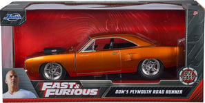 Jada 97126 Doms 1970 Plymouth Road Runner Copper Fast & Furious 7 Mo (US IMPORT)