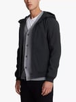 Lyle & Scott Tonal Fleece Back Softshell Jacket, Z865 Jet Black