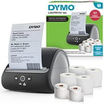 DYMO LabelWriter 5XL Label Printer & Labels | 2 x LW Large Shipping Labels (220 per Roll) & 4 x LW XL Shipping Labels (140 per Roll) | Label Maker Perfect for Online Sellers | UK 3 Pin Plug