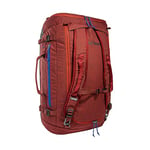 Tatonka Duffle Bag 45L - Foldable Travel Bag with Backpack Function, Lockable, Small Stowable and with 45 Litre Volume, red, Foldable Travel Bag with 45 Litre Volume