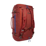 Tatonka Duffle Bag 45L - Foldable Travel Bag with Backpack Function, Lockable, Small Stowable and with 45 Litre Volume, red, Foldable travel bag with 45 litre volume