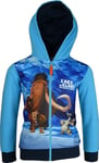 Boys PH1406 Ice Age "Age De Glace 5" Full Zip Hooded Sweatshirt