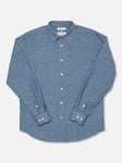 Nudie Jeans George Chambray Shirt, Blue