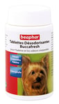 Beaphar - Comprimés haleine fraîche - Combat la Mauvaise haleine du Chien et du Chat - À Base d'extrait Naturel de chlorophylle - Traitement de 2 à 3 semaines - Boîte de 40 comprimés